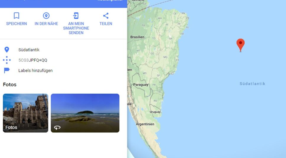  Hier wird Ironhead seinen Freund Pope wohl kaum hinschicken | © Google Maps