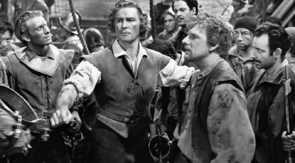 Errol Flynn im Piratenfilm Der Herr der sieben Meere | © Warner Bros.