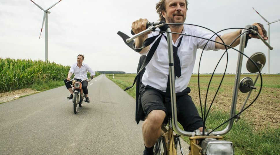 Bjarne Mädel in 25 Km/h.