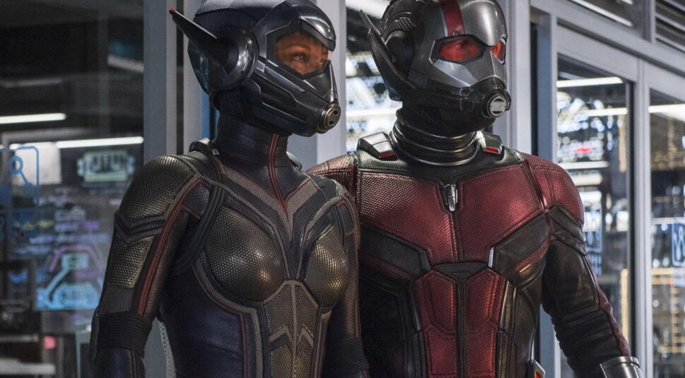 Evangeline Lilly und Paul Rudd in Ant-Man and the Wasp