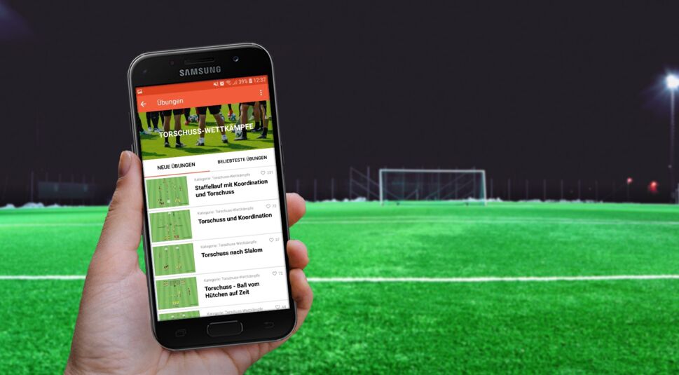 Fußball Übungs-Organizer