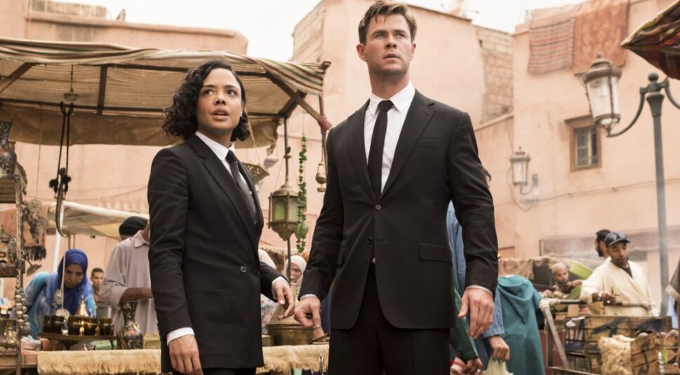 Chris Hemsworth und Tessa Thompson in Men in Black: International