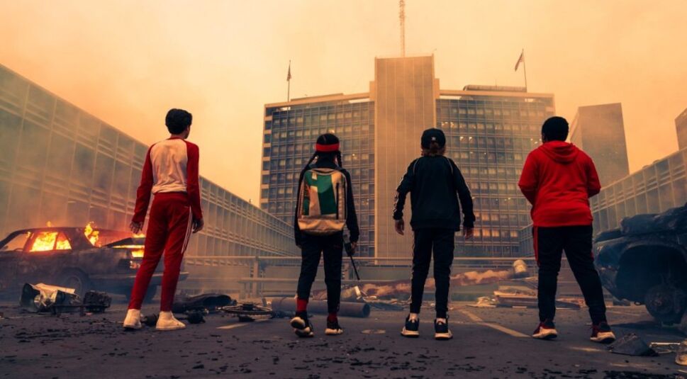 Die Hauptdarsteller von Rim of the World