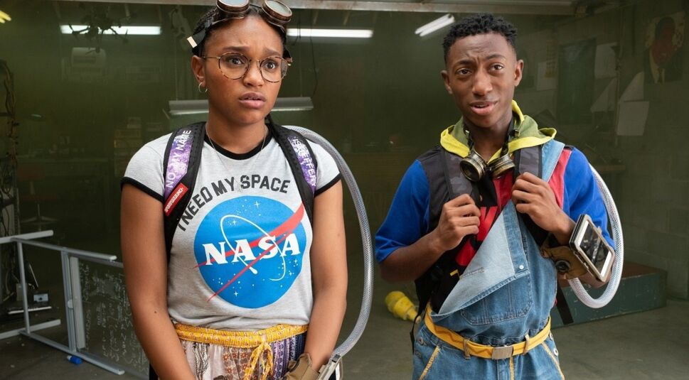 Eden Duncan-Smith und Dante Crichlow im Zeitreisefilm See You Yesterday | © Linda Kallerüs/Netflix