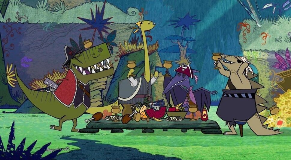 Die Dino-Piraten in Käptn Flinn und die Dino-Piraten | © ZDF