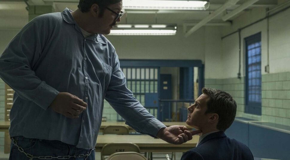Cameron Britton und Jonathan Groff in Mindhunter | © Patrick Harbron/Netflix