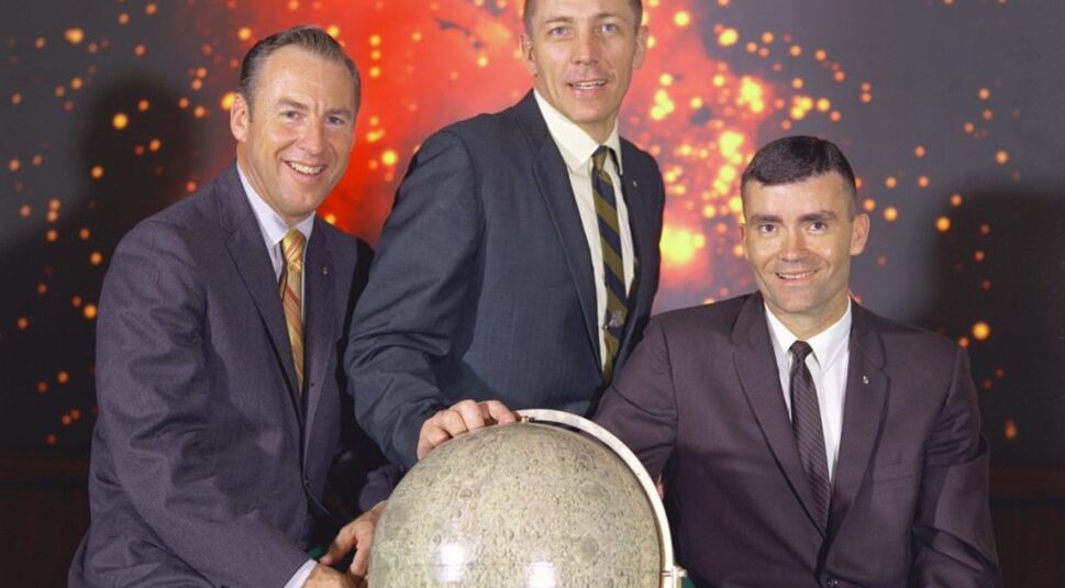 Jim Lovell, Jack Swigert & Fred Hais