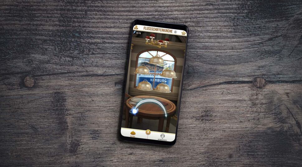 Am Android-Smartphone Harry Potter: Wizards Unite zocken.