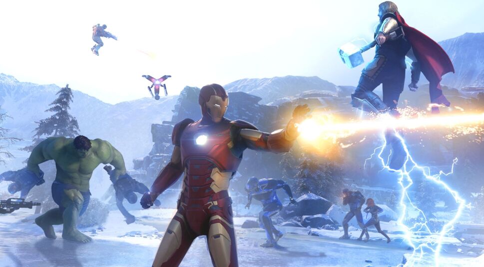 Screenshot vom Gameplay aus "Marvel's Avengers".