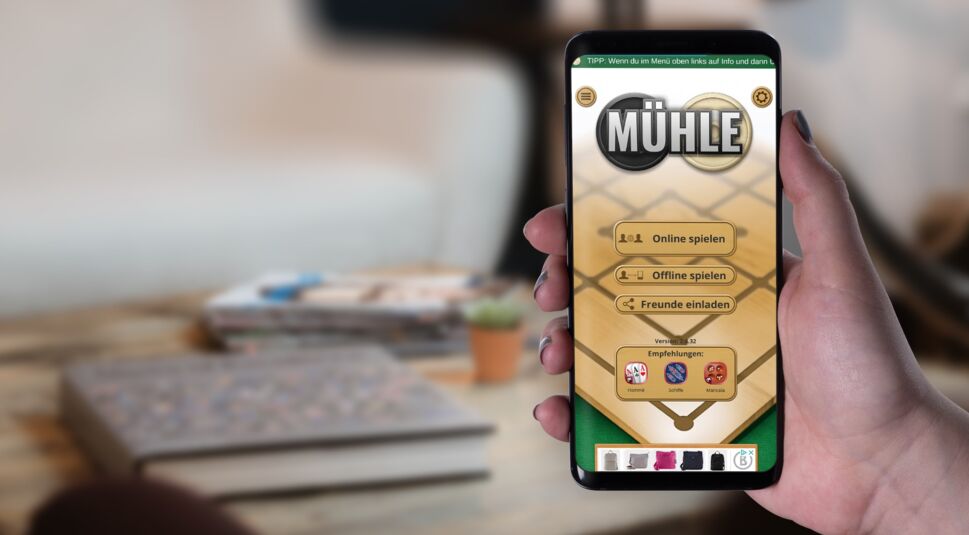 Mühle-App Screenshot