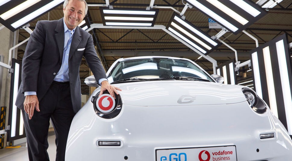 Vodafone bringt 5G-Technologie in die Auto-Produktion