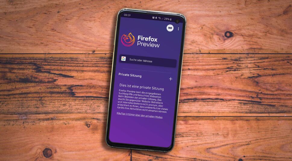 Firefox für Android als Preview-Version