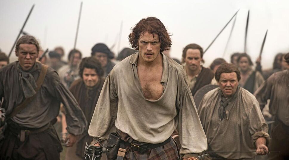 Sam Heughan als Jamie Fraser in Outlander