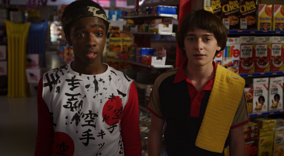  Lucas und Will in Stranger Things 3.
