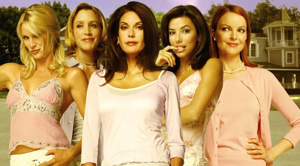 Teri Hatcher, Felicity Huffman, Marcia Cross, Eva Longoria, Nicollette Sheridan in Desperate Housewives