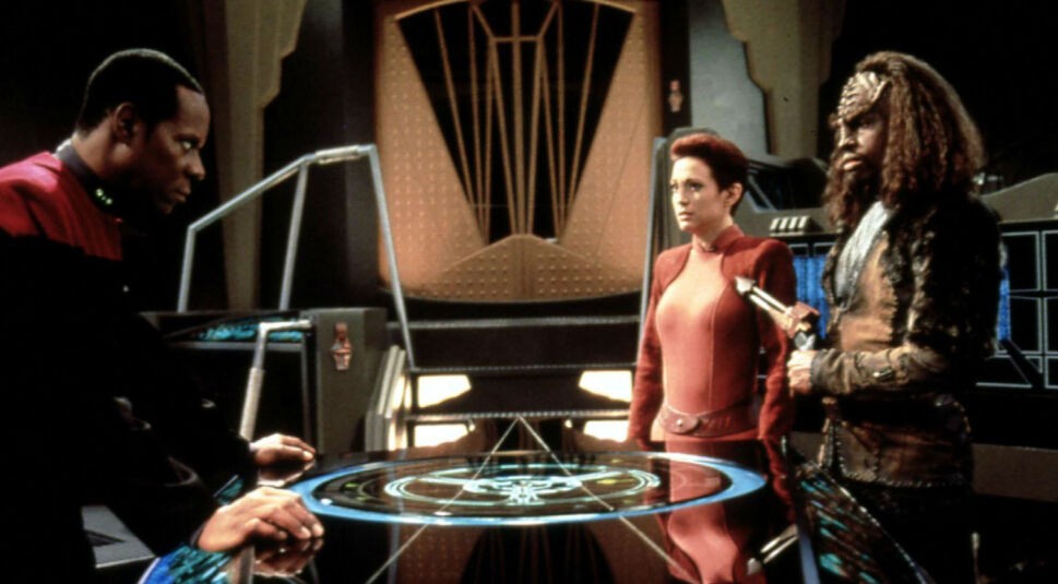 Szenenbild aus der Star-Trek-Serie „Deep Space Nine”.