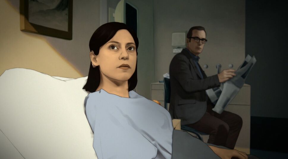 Rosa Salazar und Bob Odenkirk in Undone Staffel 1