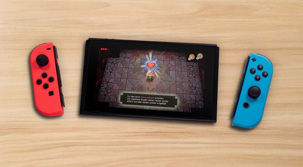 In The Legend of Zelda: Link's Awakening ein Herzteil finden.