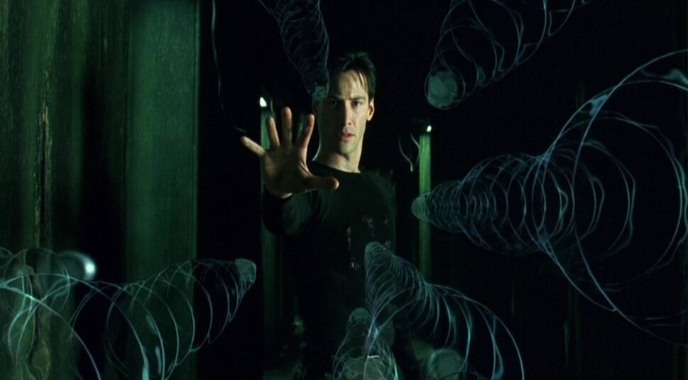 Keanu Reeves in Matrix