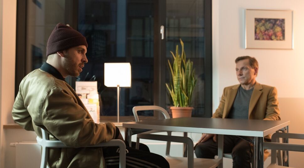 Edin Hasanovic und Richy Müller in Skylines