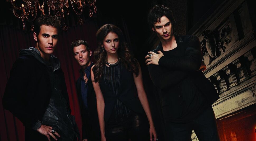 Nina Dobrev und Ian Somerhalder in The Vampire Diaries