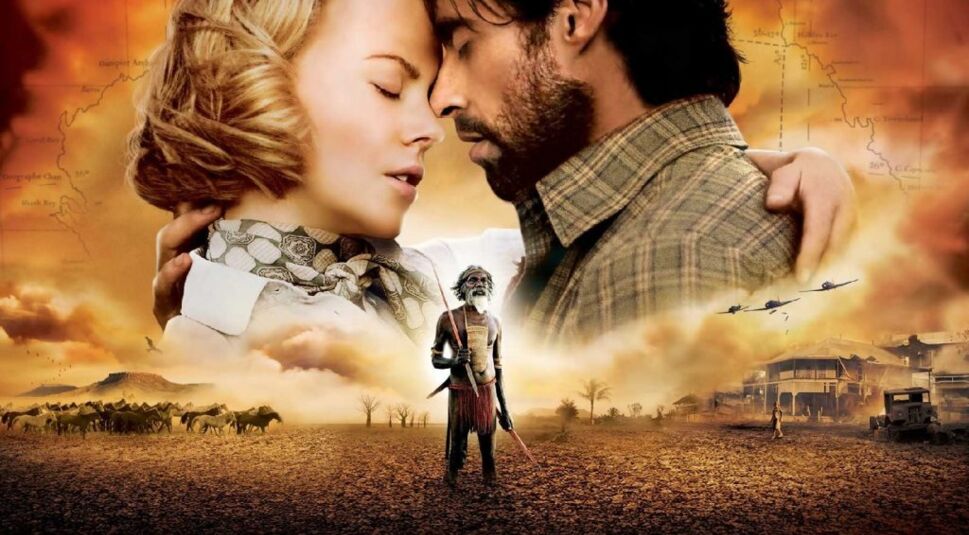 Nicole Kidman und Hugh Jackman in Australia