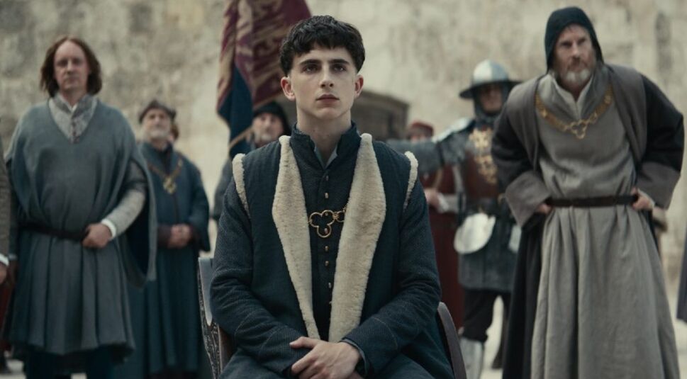 Timothée Chalamet in The King
