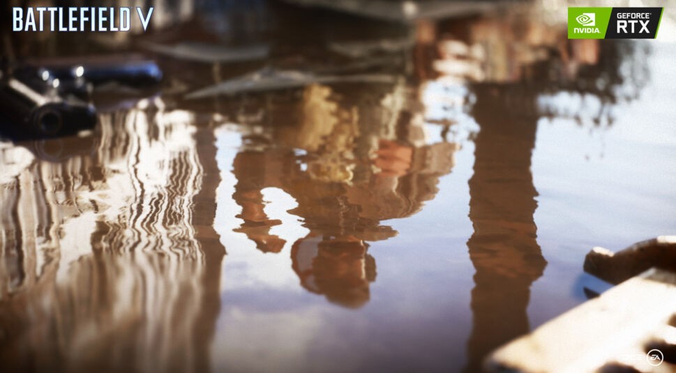  Raytracing wie hier in Battlefield V gibt's derzeit nur mit Nvidia-Grafikkarten ab der GTX 2060.