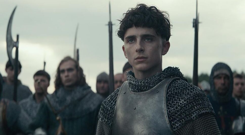 Timothée Chalamet in The King