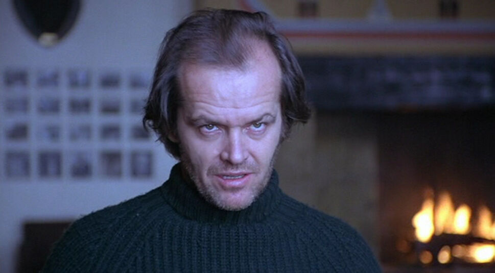 Jack Nicholson in The Shining