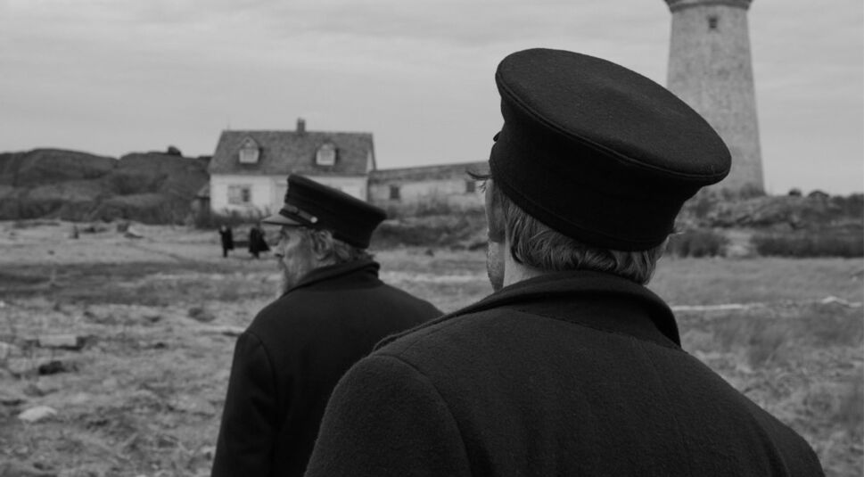 Robert Pattinson und Willem Dafoe in Der Leuchtturm