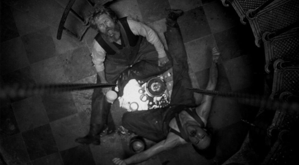 Robert Pattinson und Willem Dafoe in Der Leuchtturm