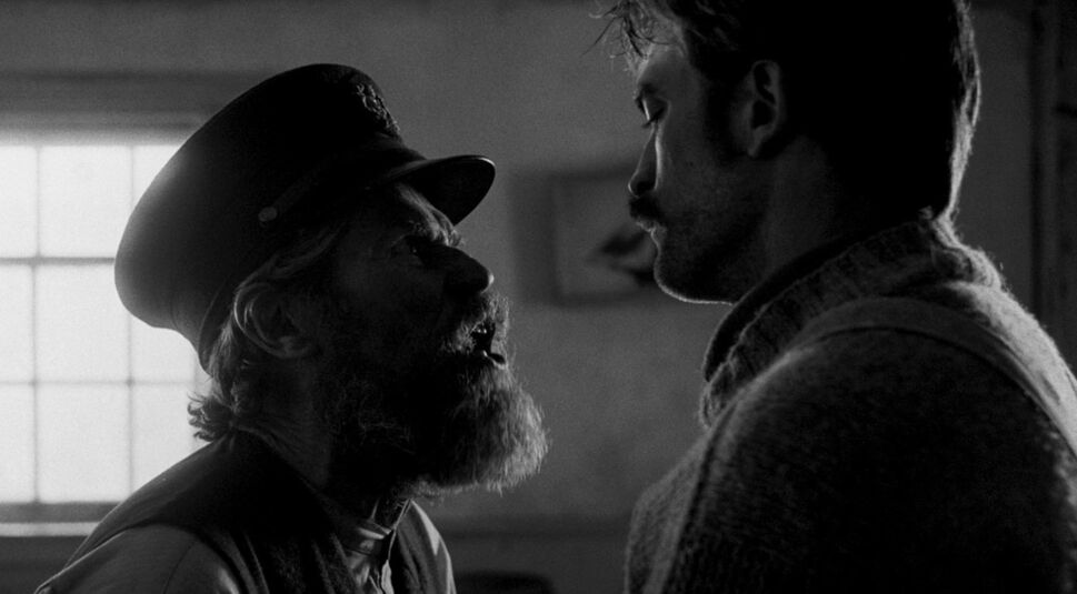 Robert Pattinson und Willem Dafoe in Der Leuchtturm