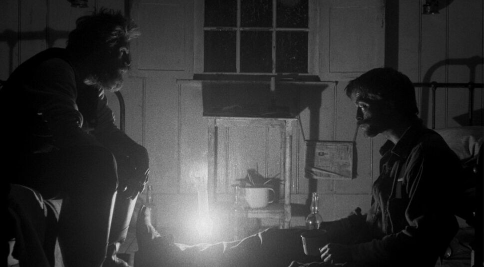 Robert Pattinson und Willem Dafoe in Der Leuchtturm