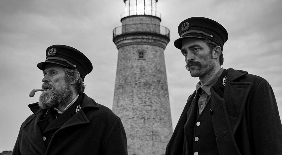 Robert Pattinson und Willem Dafoe in Der Leuchtturm