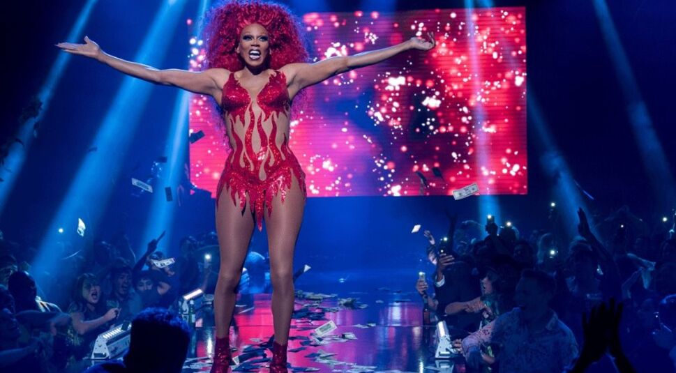 RuPaul in AJ and the Queen