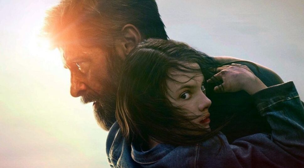 Hugh Jackman und Dafne Keen in Logan - The Wolverine