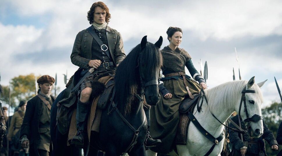 Caitriona Balfe und Sam Heughan in Outlander