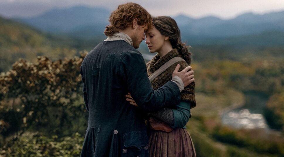 Caitriona Balfe und Sam Heughan in Outlander