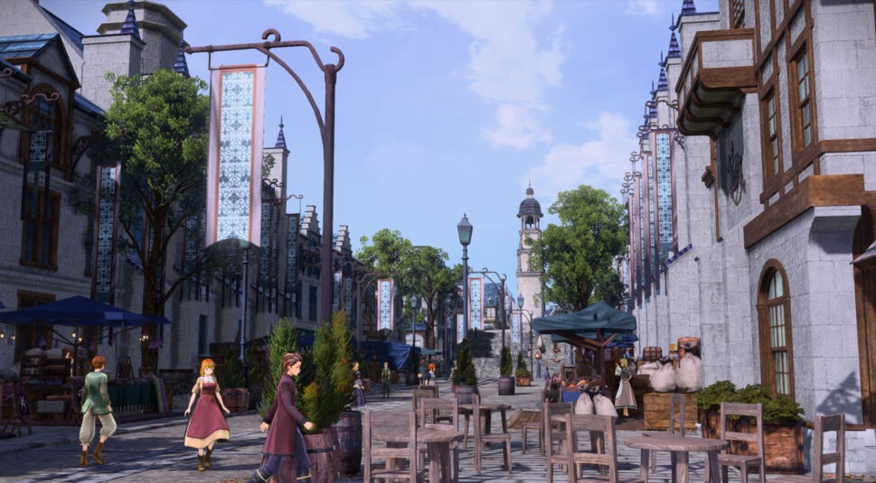 SWORD ART ONLINE Alicization Lycoris Stadt