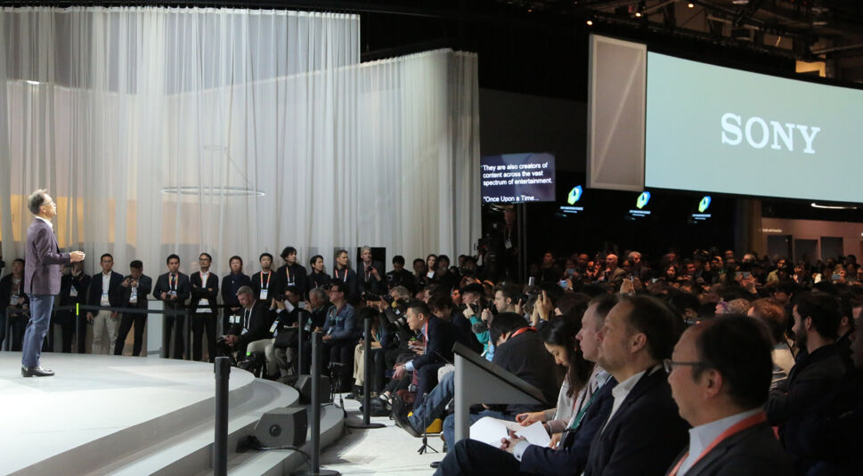 Sony News Conference CES 2020