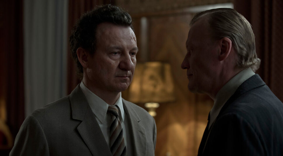 Aleksey Serebryakov und Robert Wieckiewicz in The Coldest Game