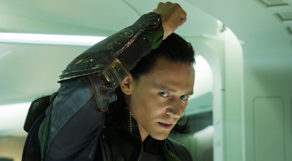 Tom Hiddleston als Loki im Film „Marvel's The Avengers”.