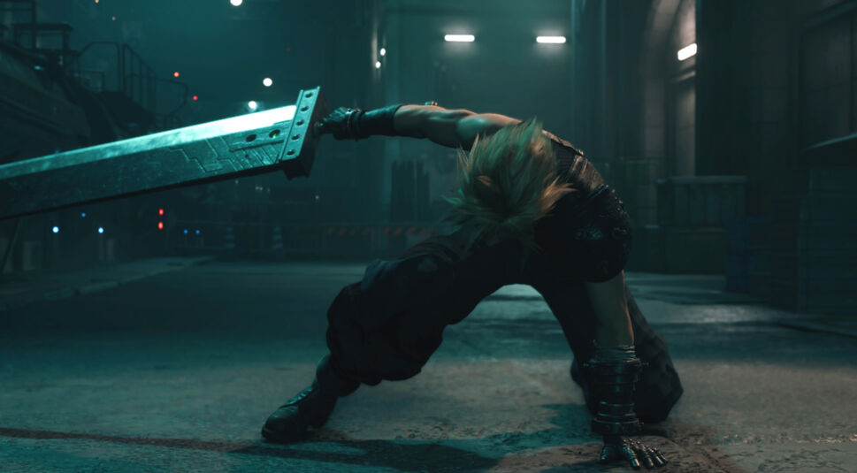 Final Fantasy 7 Remake Cloud Heldenlandung