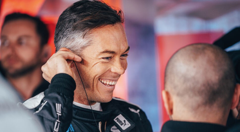 TAG Heuer Porsche-Werksfahrer André Lotterer beim Eprix in Marrakesch 2020.