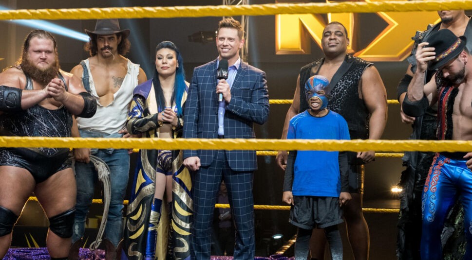 Seth Carr in MEin WWE Main Event