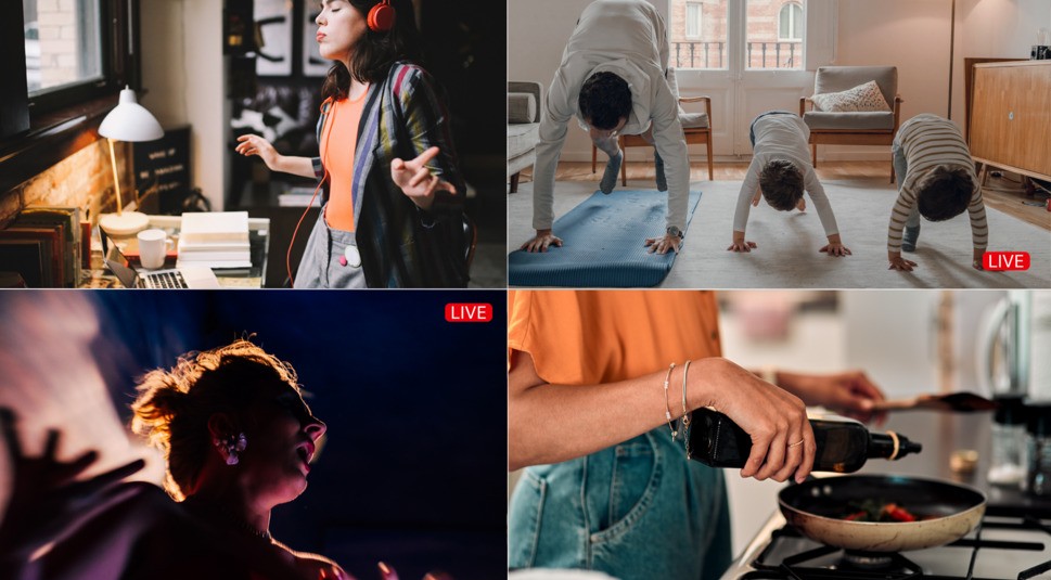 Das sind die besten Livestreams heute. Taeglich neu.