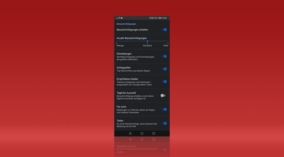 Google-News-App Screenshot