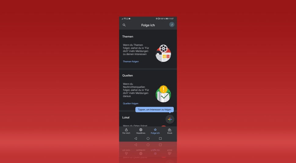 Google-News-App Screenshot