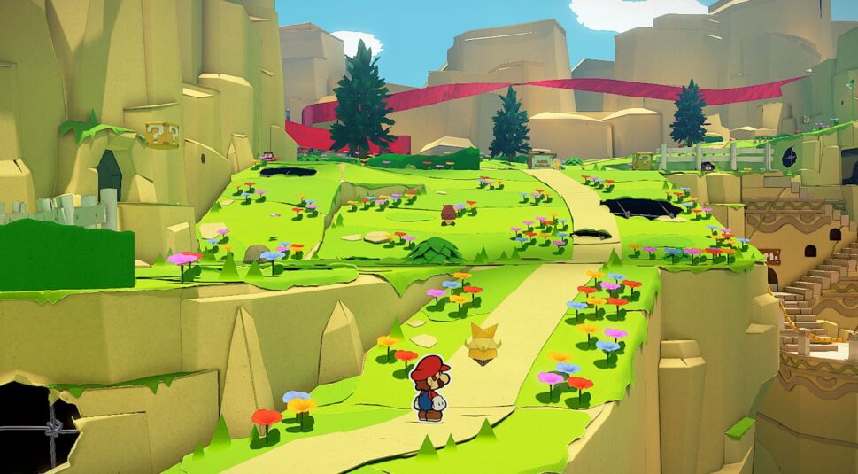 Screenshot von Paper Mario: The Origami King